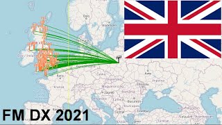 UKBRITAIN SpE FM DX 2021 [upl. by Glavin]