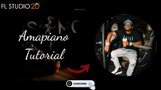 How to make Amapiano like kabza de small mthunzi🔥🎧 fl studio tutorial [upl. by Vizza]