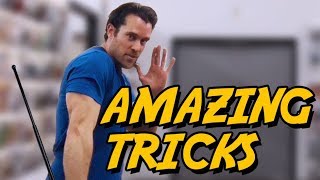 Amazing Collapsible Bo Staff Tricks You Can Do at Home [upl. by Rehnberg]