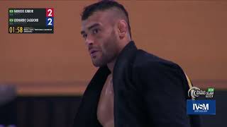 FABRICIO JUNIOR vs LEONARDO SAGGIORO  RIO GRAND SLAM JIU JITSU 2021 2022 [upl. by Adiaj]