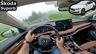 2024 Škoda Superb 20 TDI DSG new generation  POV test drive [upl. by Cassondra]