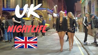 Liverpool Walking Tour Nightlife 4K [upl. by Nomolos]