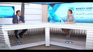 Savremena oftalmologija Sveti Vid  gostovanje direktora na TV Studio B 280924 [upl. by Semreh964]