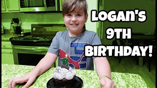 LOGANS 9TH BIRTHDAY  Autistic Siblings [upl. by Ilise]