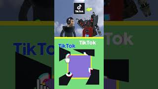 TikTok logo matching game Skibidi Toilet amp Speakerman Who will win 🤔trending shortvideo funny [upl. by Atteuqnas]