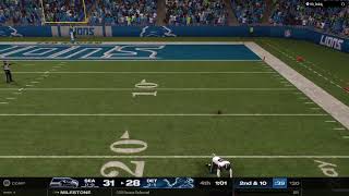 Seahawks vs Lions GOTW [upl. by Idaf251]