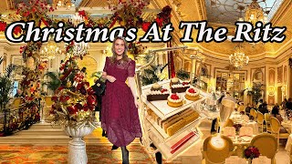 The Ritz Christmas Afternoon Tea London [upl. by Madonna]