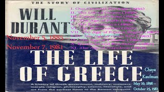 The Life of Greece by Will Durant Chapter XXIV Hellenism and the Orient 2 Seleucid Civilization [upl. by Aillicec]