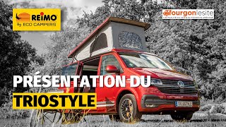 TRIOSTYLE REIMO by ECOCAMPERS par FOURGON LE SITE [upl. by Hujsak]