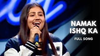 Bhitar Bhitar Aag Jale  Namak Ishq Ka  Adya Mishra  Indian Idol Season 14 [upl. by Ahsilek113]