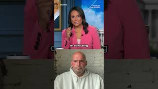 Sen John Fetterman defends Kamala Harris comments on shooting a home invader [upl. by Akimrehs]