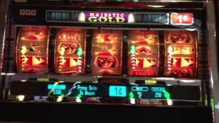 MOUNTAINS OF MONEY and MAJESTIC GOLD  Class 2 slot machines BIG WINS [upl. by Willie]