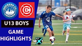 Sockers FC vs Chicago Fire  U13 MLS Next 2011 Game Highlights June 1 2024 [upl. by Cale]