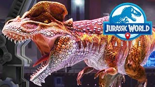 TYRANNOLOPHOSAUR NUEVO DINOSAURIO HIBRIDO TIRANOSAURUS CON DILOPHOSAURUS Jurassic World Alive [upl. by Emerick]