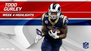 Todd Gurleys 215 Total Yards vs Dallas  Rams vs Cowboys  Wk 4 Player Highlights [upl. by Solakcin]