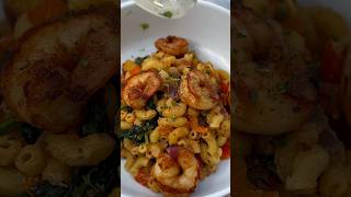 Easy Shrimp Pasta Wveggies pasta recipe food [upl. by Ernest]