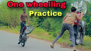 One wheelling mukamal practice [upl. by Lochner]