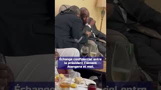 Le fils aîné de SE Paul BIYA en pleine confidentialité avec le Président de la cour constitutionnel [upl. by Nahtannoj]