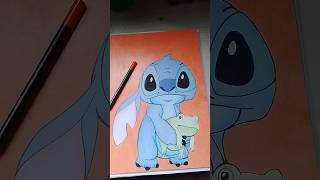 Stitch shots art disney stitch drawing coloring coloring coloring [upl. by Meelak]