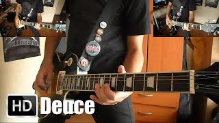 KISS  Deuce guitar cover with solo HD [upl. by Brit485]