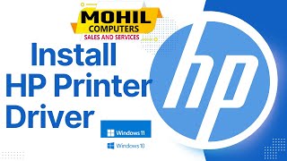 How to download hp printer drivers for windows 710  11 hpprinter driverinstall printerlaserjet [upl. by Aitret213]