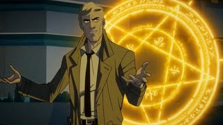 John Constantine All Scenes  Justice League Crisis On Infinite Earths Part 2 [upl. by Kin210]