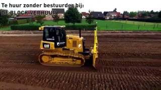 Caterpillar D6K  Trimble 3D GPSUTS De Block Verhuur [upl. by Nitza]