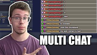 How to Add Multi Chat in OBS Studio [upl. by Anawahs392]