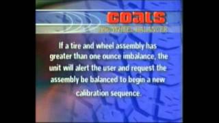 Coats 1250 Wheel Balancer VIDEO 2 [upl. by Magill]