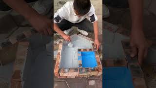 Amazing Process 💦 waterproofing part 144 easily solve problem short shorts [upl. by Leuname772]