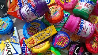 Satisfying video  Such a lot of Bubble Gums Opening ASMR [upl. by Risan]