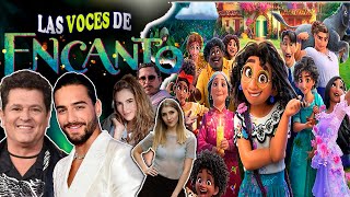 🔹Las Voces de ENCANTO en ESPAÑOL Disney💚 [upl. by Ybur]