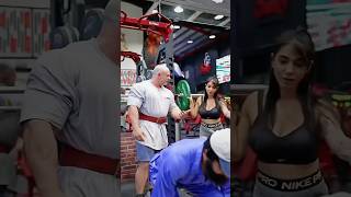 Excuse me Can I Clean here 🤭 anatoly gym prank bodybuilding shorts [upl. by Olocin]