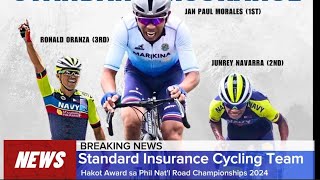 STANDARD INSURANCE TEAM HAKOT AWARD SA MEN ELITE CRIT RACE NG PHIL NATL ROAD CHAMPIONSHIP 2024 [upl. by Miza]