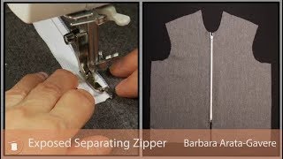 Separating Exposed Zipper [upl. by Yci]