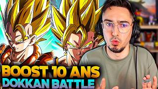 LE BOOST DES 10 ANS INCROYABLE  VEGETO amp GOGETA 🔥 DOKKAN BATTLE [upl. by Nylorahs]