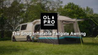 OLPRO  Snug Inflatable Tailgate Awning [upl. by Muriah]