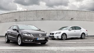 VW CC Lexus GS 250  Die LuxusLiner [upl. by Nayrda838]