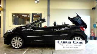 Peugeot 207 CC cabrio afstandsbediening cabriokap  openen  sluiten op afstand  Cabrio Care [upl. by Erl]