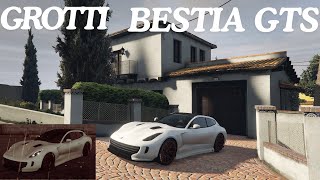 GTA ONLINE Bestia GTS Upgrade Plus Lap Time [upl. by Notluf464]