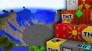 NAJMOCNIEJSZE TNT W MINECRAFT 25 NOWYCH TNT [upl. by Ragland]