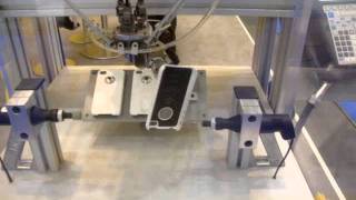 Fanuc precision deburring robot [upl. by Beret979]