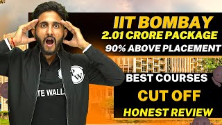 IIT BOMBAY  201 Crore Package  Placement All Branch and Courses  Fees  Honest Review [upl. by Holey]