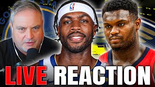 LIVE Reaction Golden State Warriors  New Orleans Pelicans Postgame  Recap and Analysis [upl. by Naellij889]