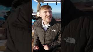 Part 1 Elevated Dining Michelin Star Chef Cooks at 3000 Feet mrbeast feedshorts [upl. by Drazze]