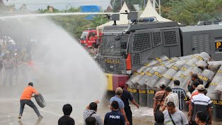 Simulasi Latihan Pengamanan Pilkada di Wilayah Hukum Polres Ciamis [upl. by Yarehs]