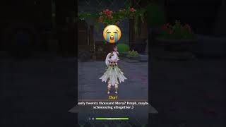 DORIS JAPANESE VOICE LINE IS CRAZY FUNNY  Nahidas Birthday event [upl. by Atsira]