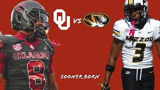 OU Football  The Oklahoma Sooners Vs Missouri Tigers Game Details [upl. by Ahsercul]