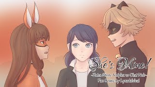 Shes Mine Extra 3 Volpina vs Chat Noir  Miraculous Comic [upl. by Aleusnoc]