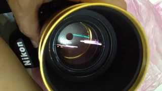 DIY SCHNEIDER CINELUX f280mm MANUAL FOCUS W APERTURE 19 BLADE Tden Ngo Thoi [upl. by Hna581]